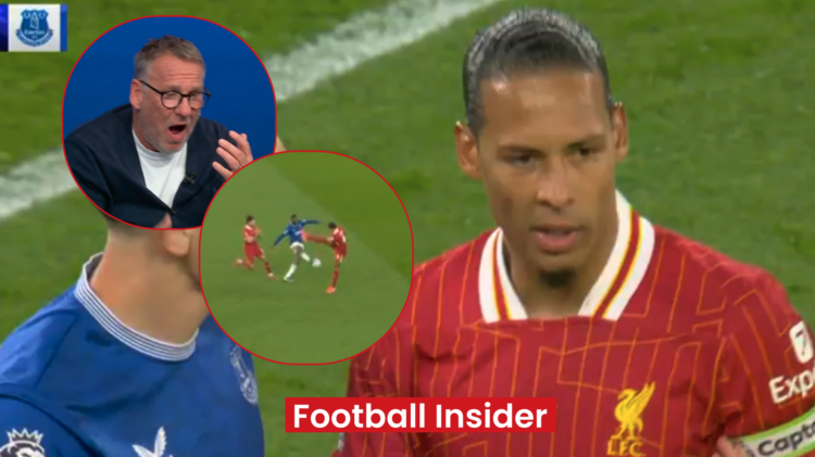 Virgil van Dijk Liverpool Everton Paul Merson