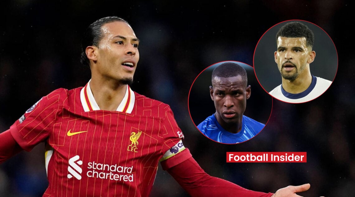 Virgil van Dijk, Nicolas Jackson, Dominic Solanke, Liverpool