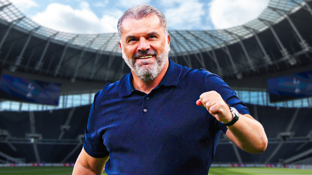Tottenham manager Ange Postecoglou