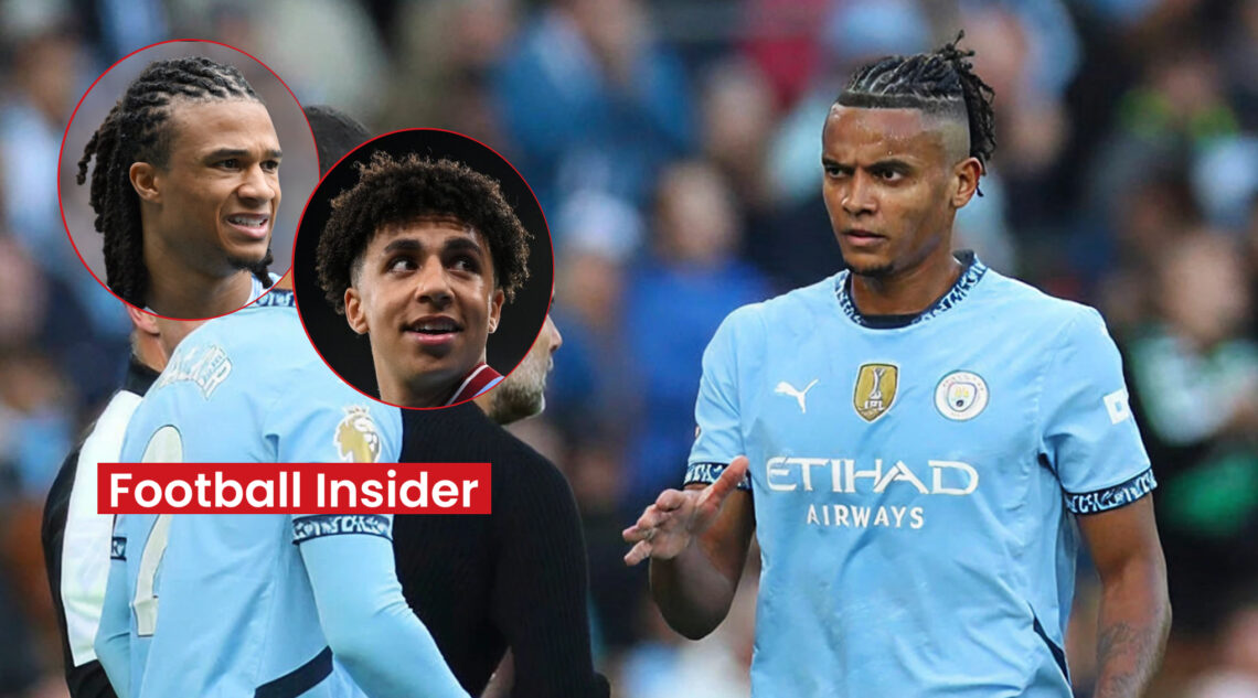 Manuel Akanji Rico Lewis Nathan Ake, Man City