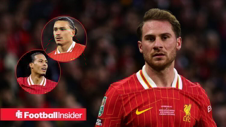 Alexis Mac Allister, Virgil van Dijk, Darwin Nunez, Liverpool