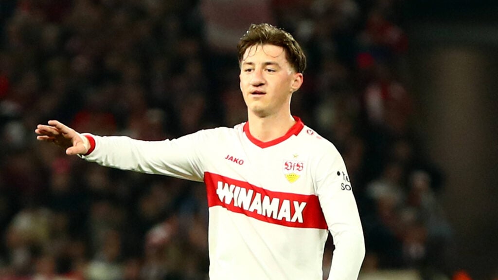 Stuttgart midfielder Angelo Stiller