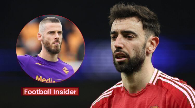 Bruno Fernandes, David De Gea, Man United