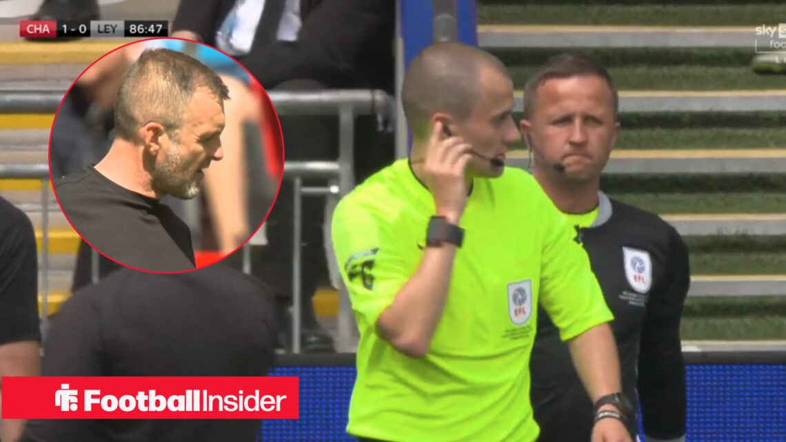 Referee Andrew Kitchen caused delays in Charlton v Leyton Orient