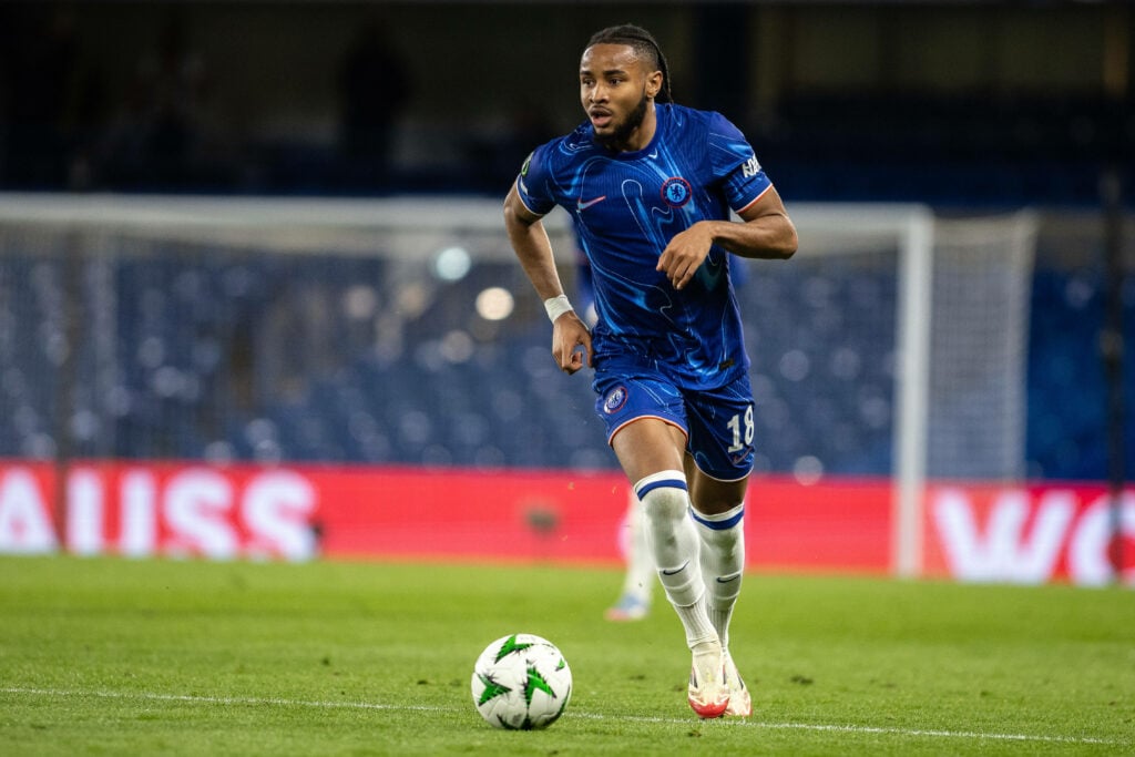 Christopher Nkunku in action for Chelsea