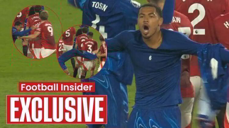 Levi Colwill Rasmus Hojlund, Chelsea Man United