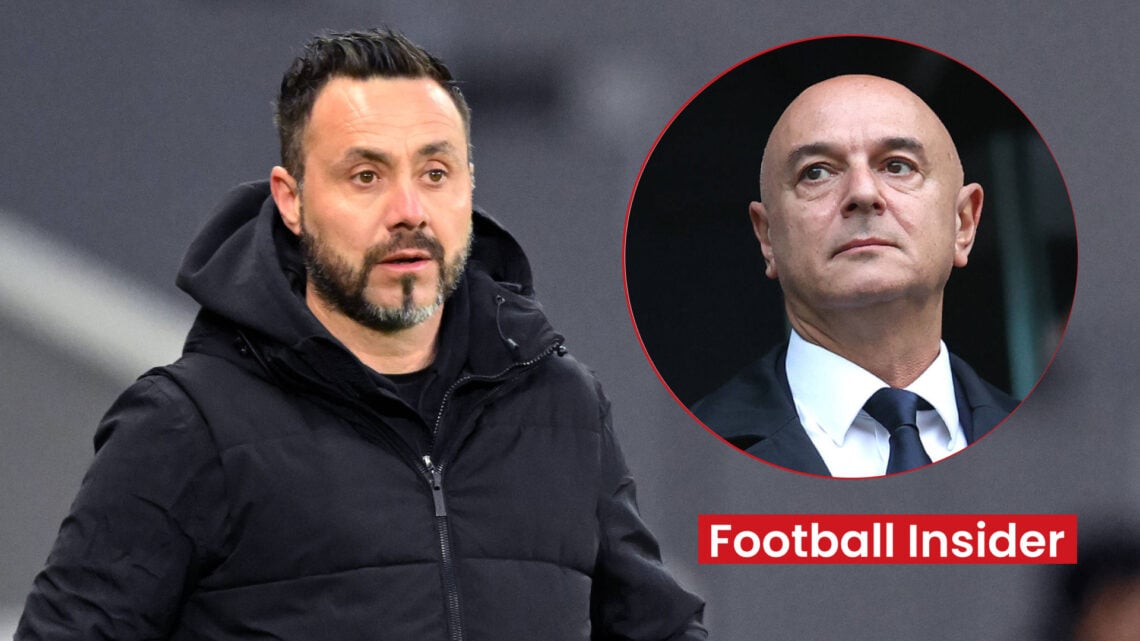 Roberto De Zerbi, Daniel Levy