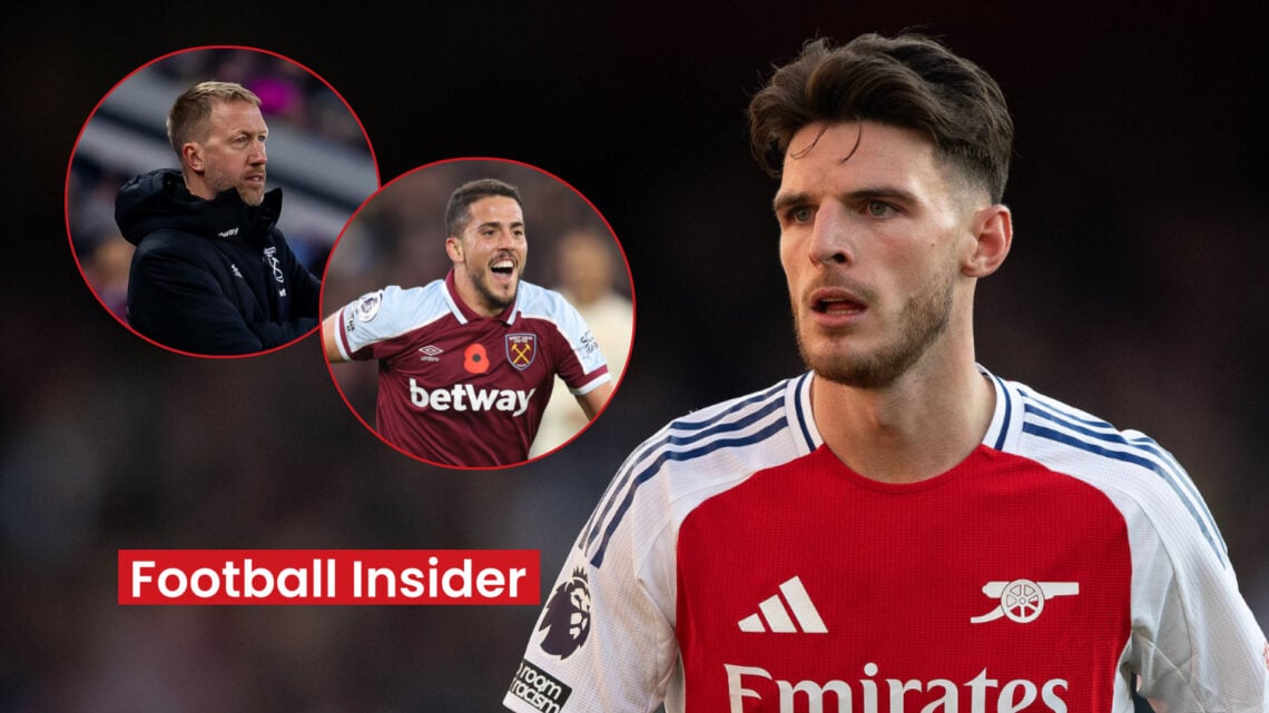 Arsenal West Ham Rice Potter Fornals