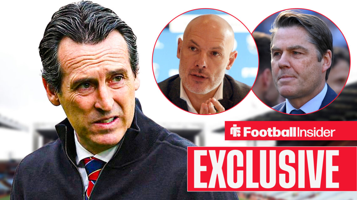 Unai Emery Howard Webb Richard Masters, Aston Villa PGMOL Premier League