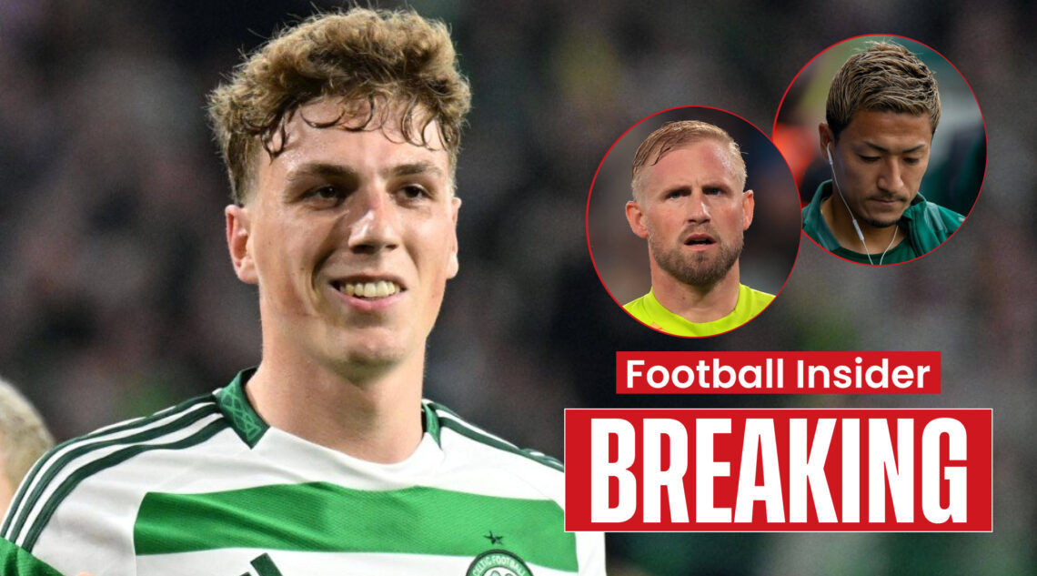 Arne Engels Kasper Schmeichel Daizen Maeda, Celtic