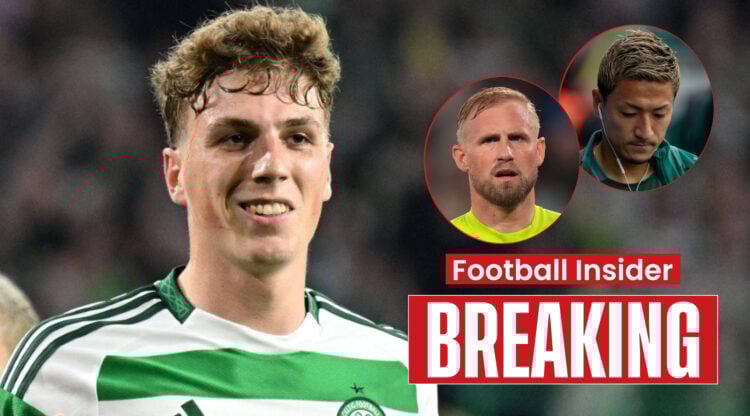 Arne Engels Kasper Schmeichel Daizen Maeda, Celtic