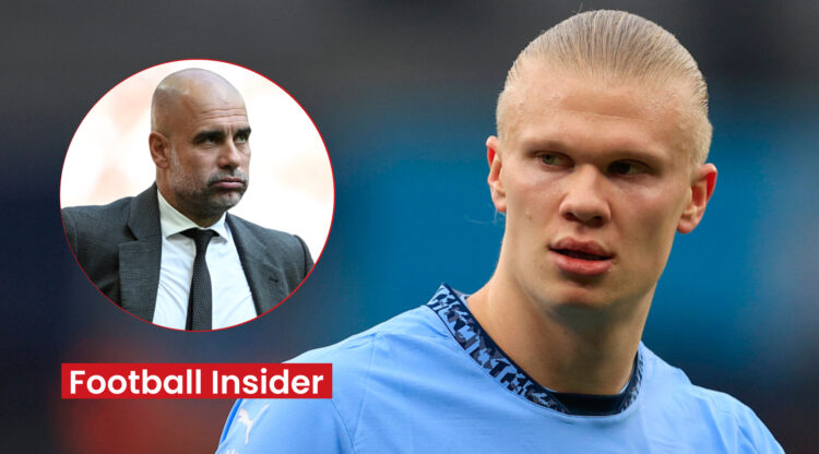 Erling Haaland, Pep Guardiola, Man City