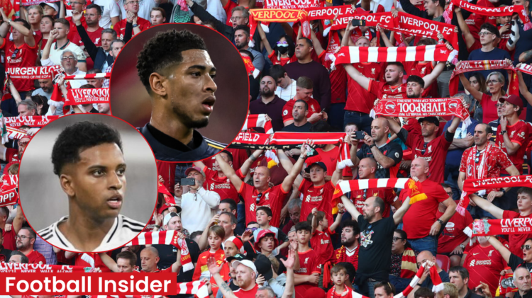 Rodrygo Jude Bellingham Liverpool fans