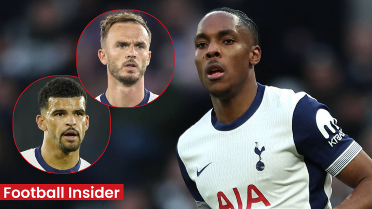 Dominic Solanke James Maddison Mathys Tel