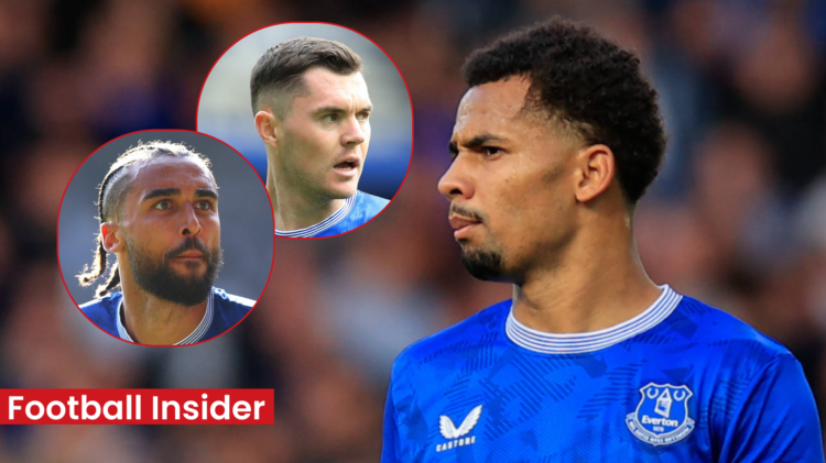 Dominic Calvert-Lewin Michael Keane Iliman Ndiaye Everton