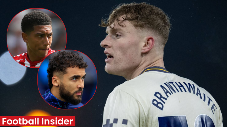 Bellingham Calvert-Lewin Branthwaite Everton