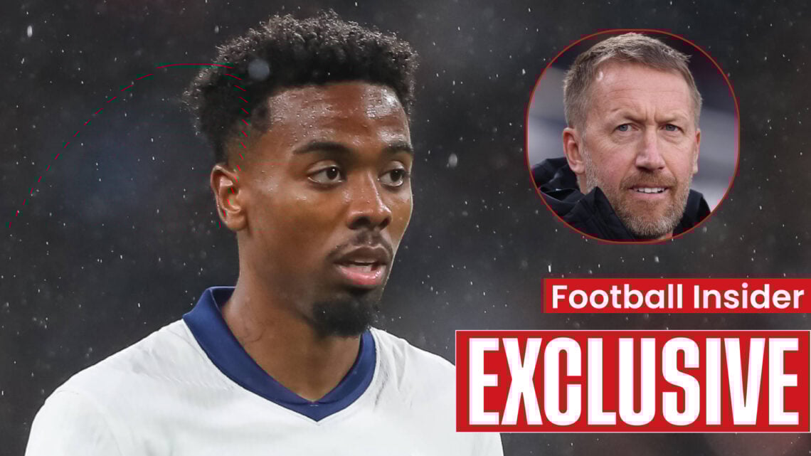 Angel Gomes Graham Potter West Ham