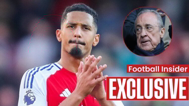 William Saliba Florentino Perez Arsenal