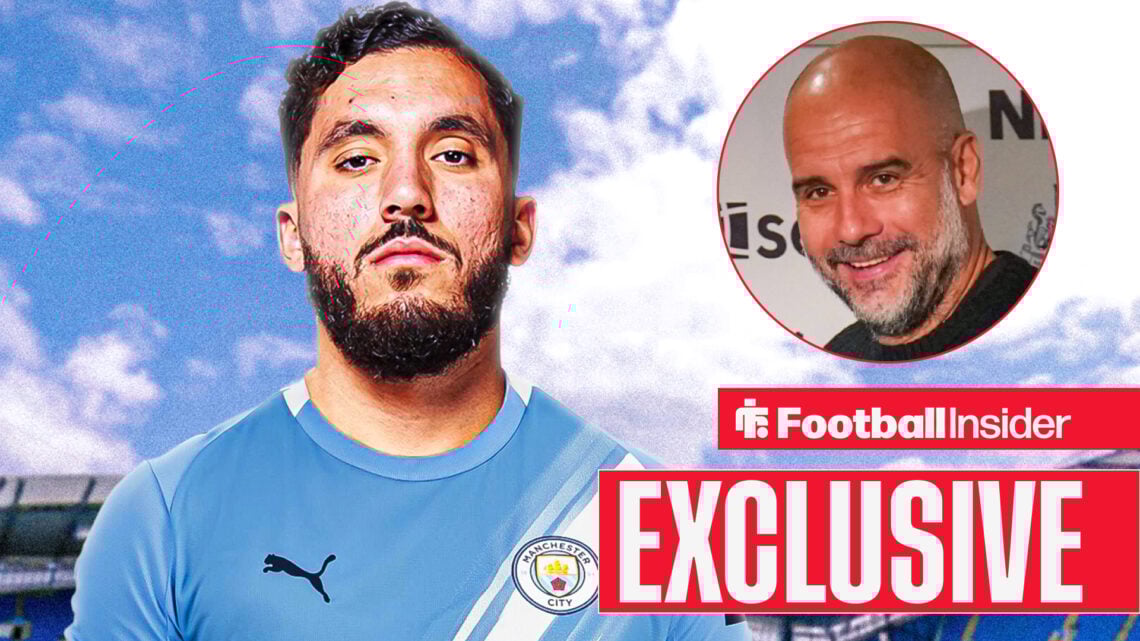 Pep Guardiola Rayan Cherki Manchester City