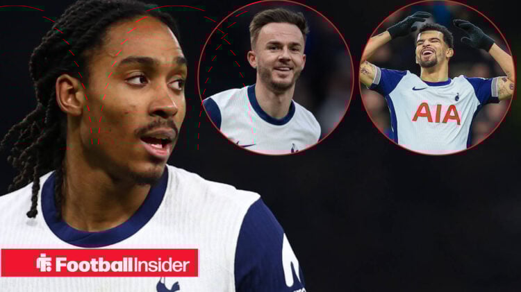 Djed Spence, James Maddison, Dominic Solanke