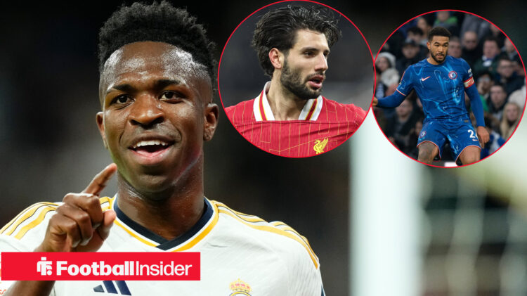 Vinicius Junior, Dominik Szoboszlai, Reece James