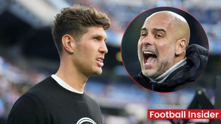 John Stones Pep Guardiola Man City