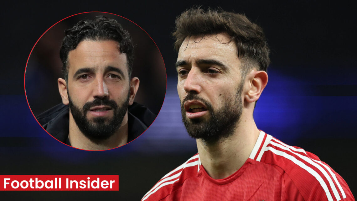 Ruben Amorim Bruno Fernandes Man United