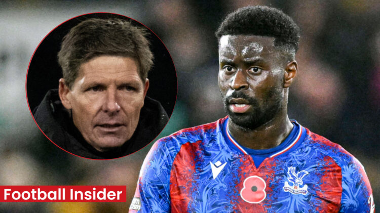 Oliver Glasner Marc Guehi Crystal Palace