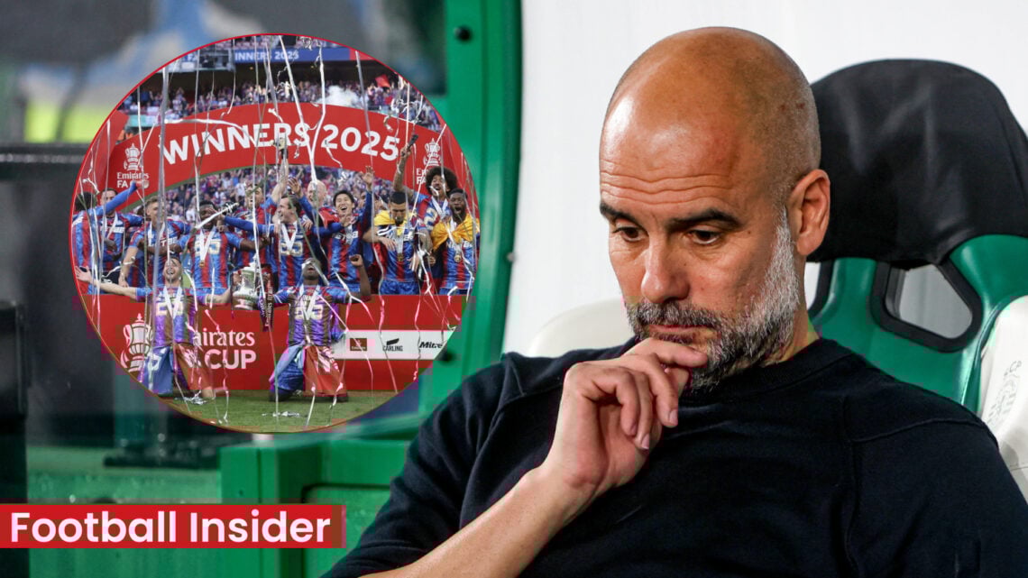 Pep Guardiola Crystal Palace FA Cup