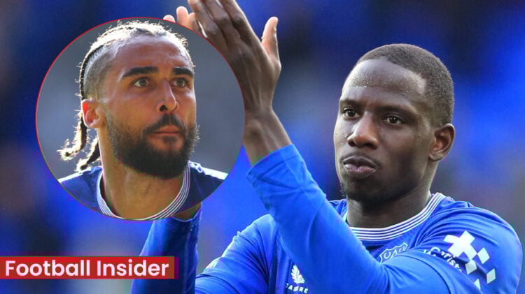 Calvert-Lewin Doucoure Everton