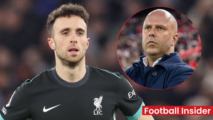 Diogo Jota Arne Slot Liverpool
