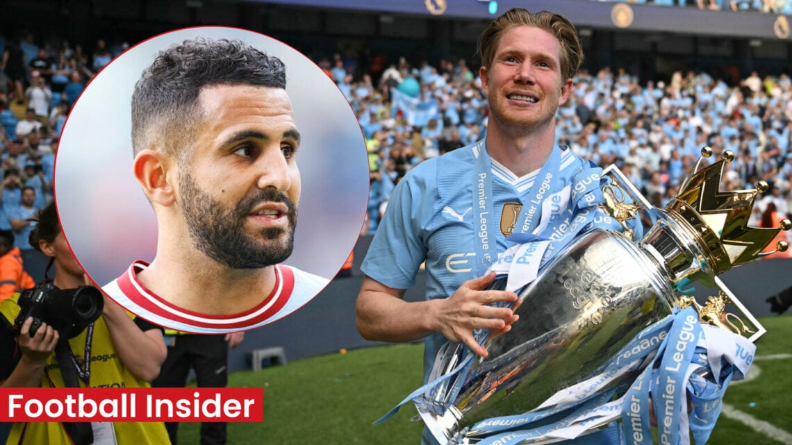 Riyad Mahrez Kevin De Bruyne Manchester City