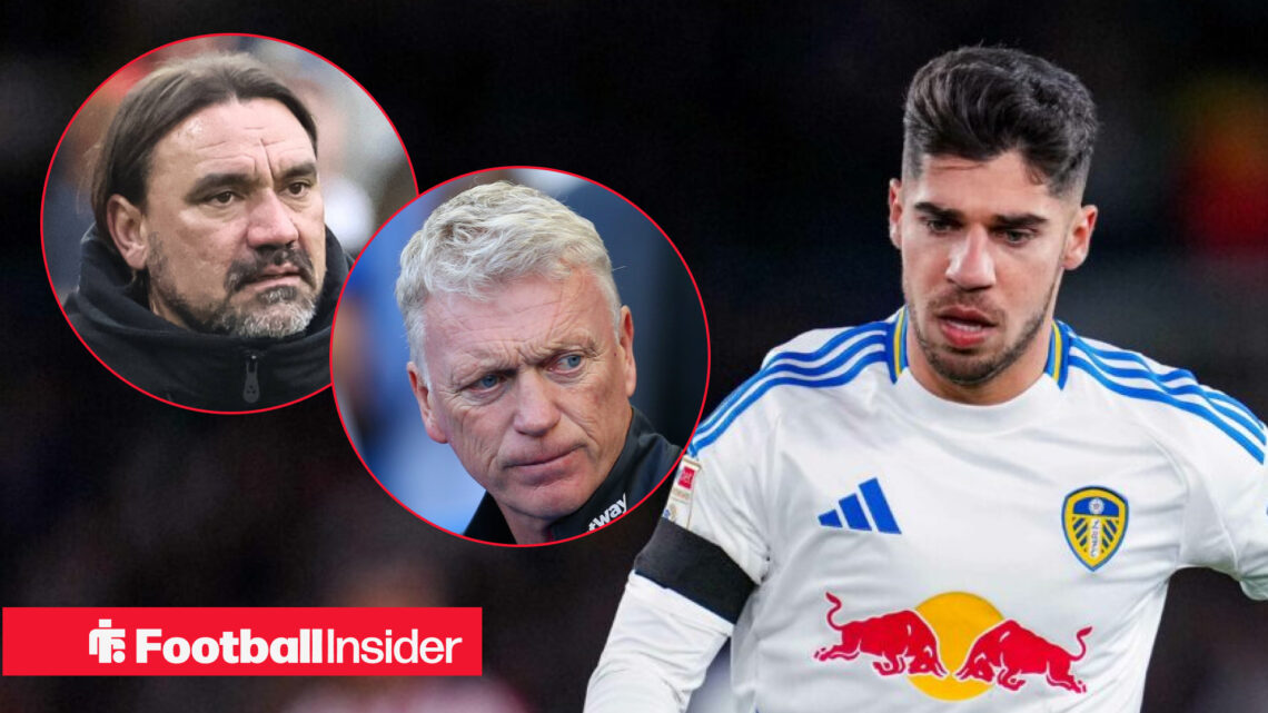 Manor Solomon David Moyes Daniel Farke, Leeds Everton