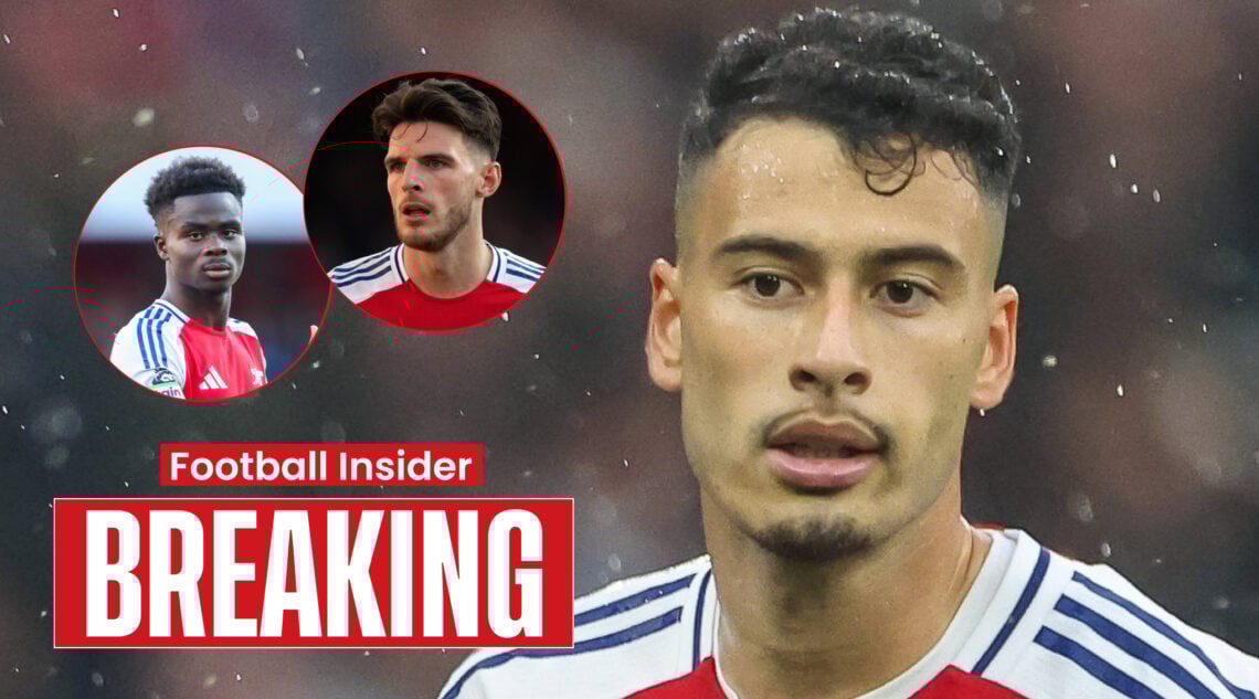 Gabriel Martinelli, Bukayo Saka, Declan Rice, Arsenal