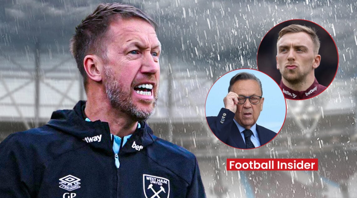 Graham Potter, David Sullivan, Jarrod Bowen, West Ham