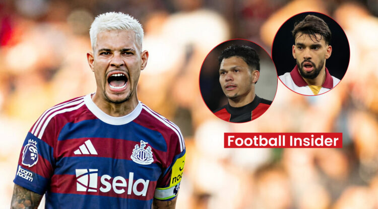 Bruno Guimaraes Evanilson Lucas Paqueta, Newcastle Bournemouth West Ham
