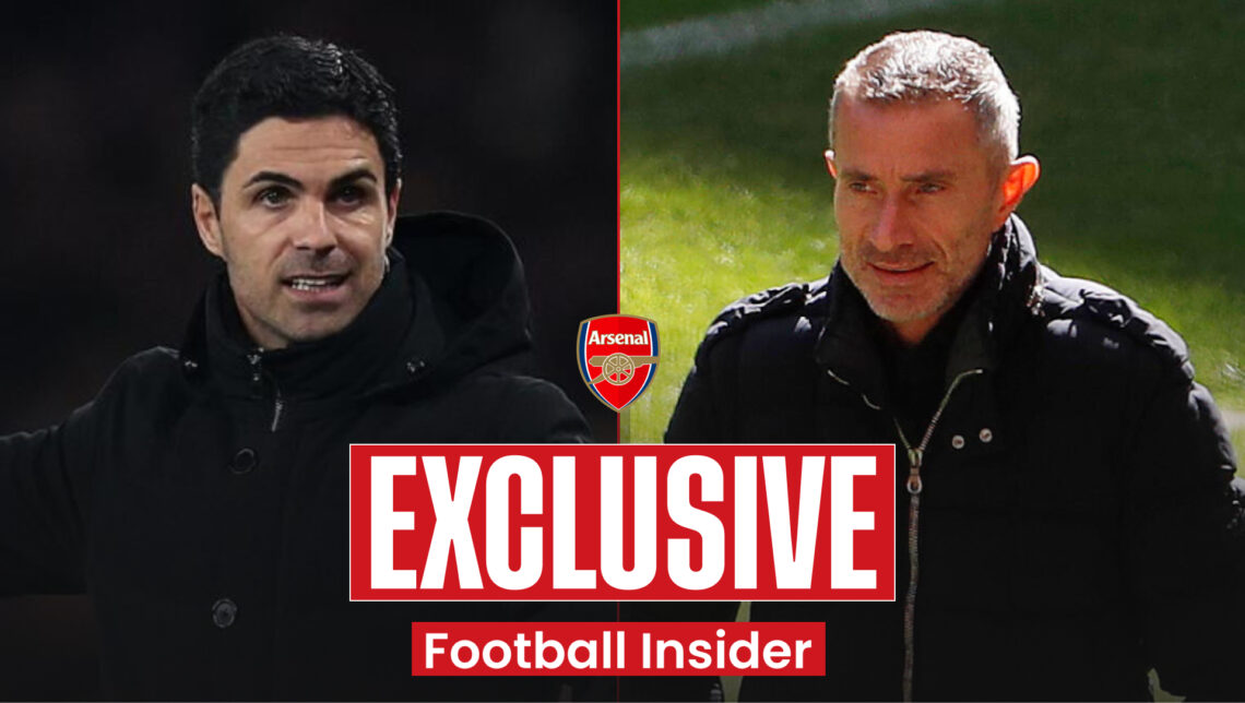 Mikel Arteta Andrea Berta Arsenal