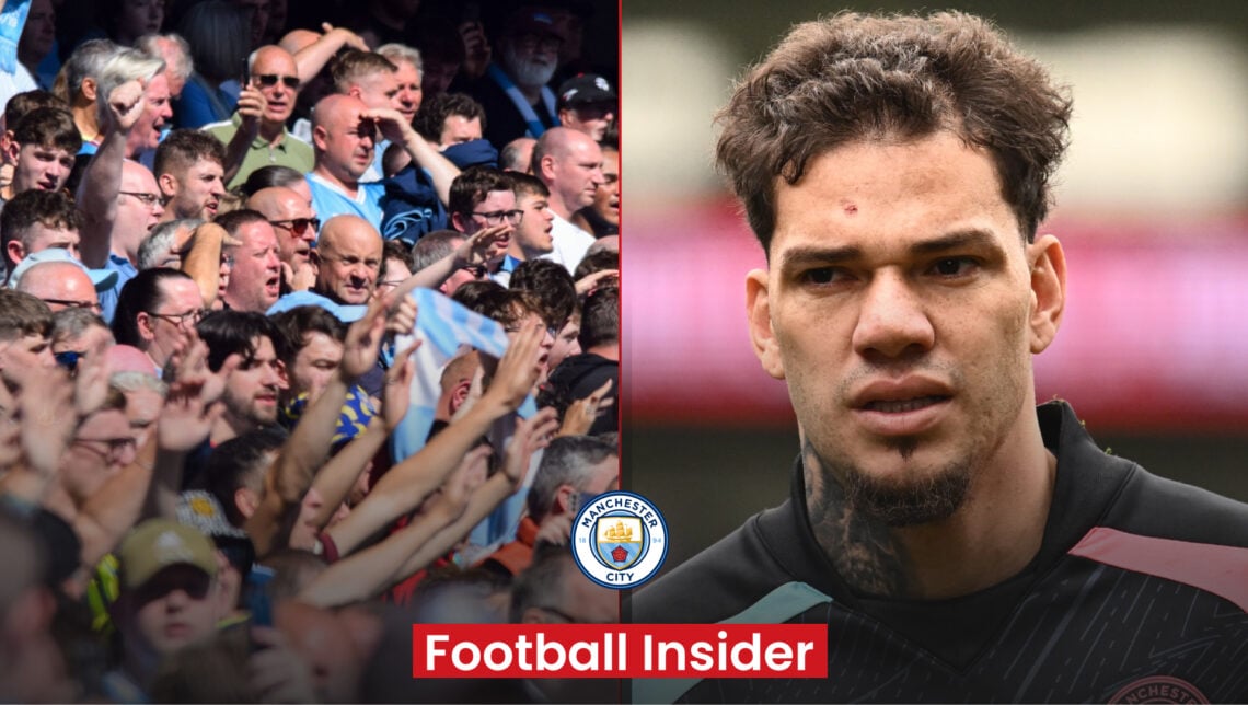 Ederson Manchester City fans