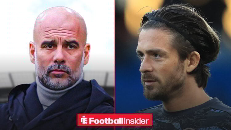 Pep Guardiola Jack Grealish Man City