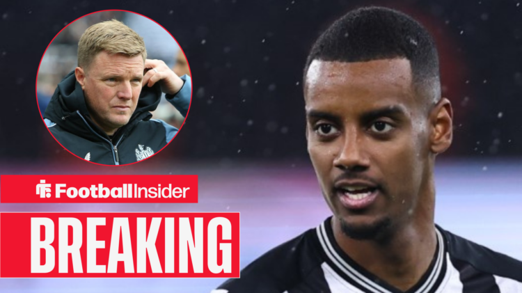 Eddie Howe Alexander Isak, Newcastle