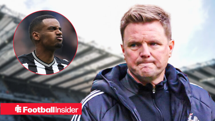 Alexander Isak Eddie Howe, Newcastle