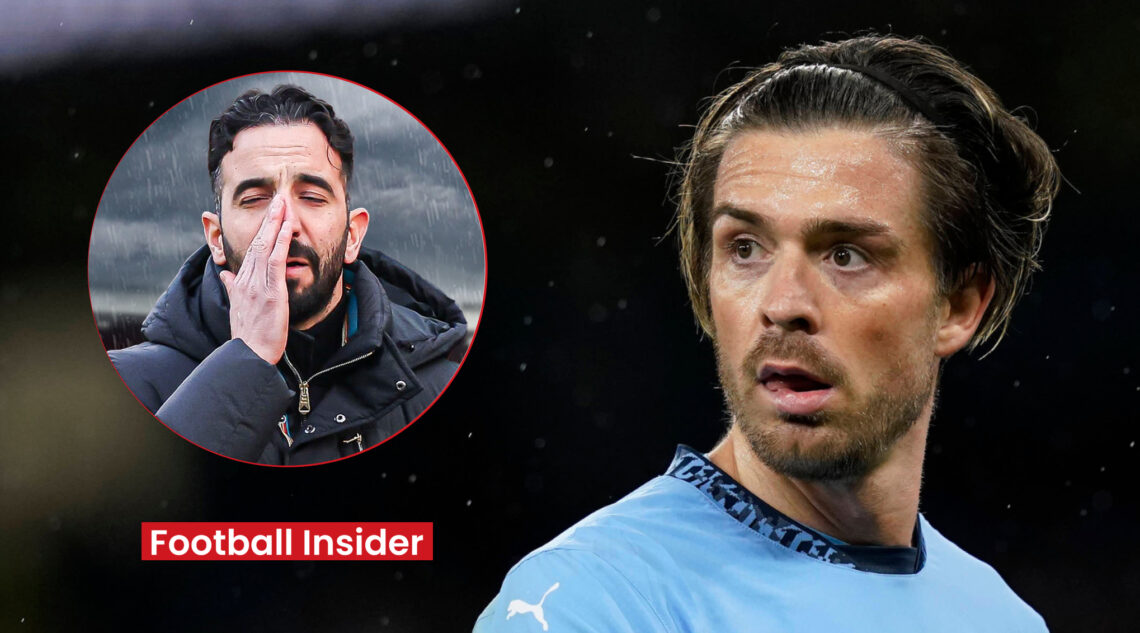 Jack Grealish, Ruben Amorim, Man United