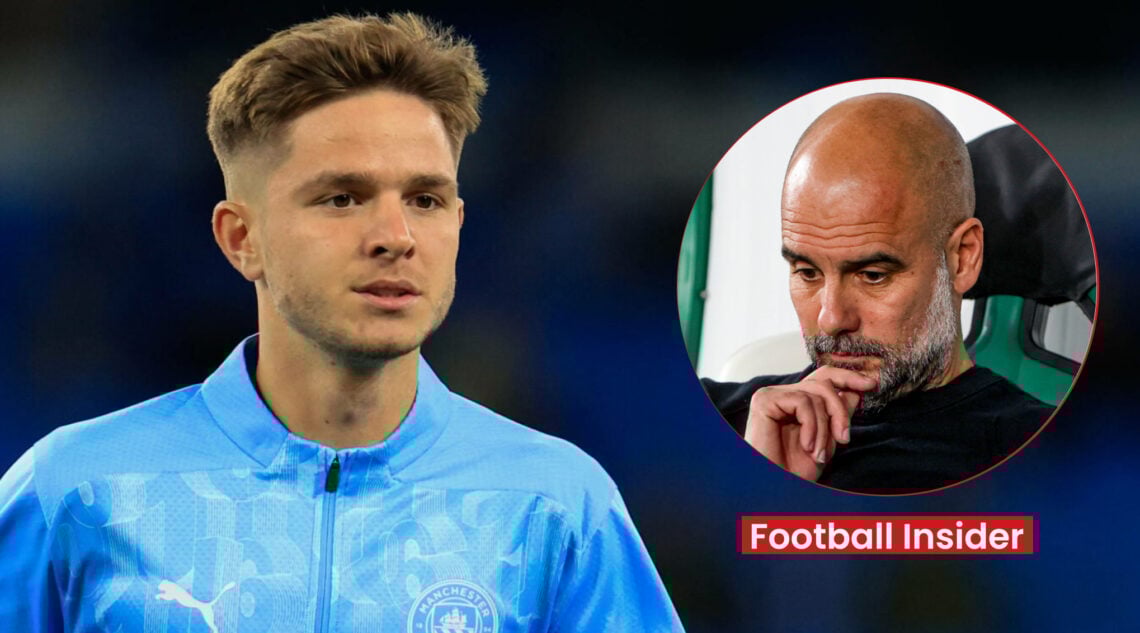 James McAtee, Pep Guardiola, Man City