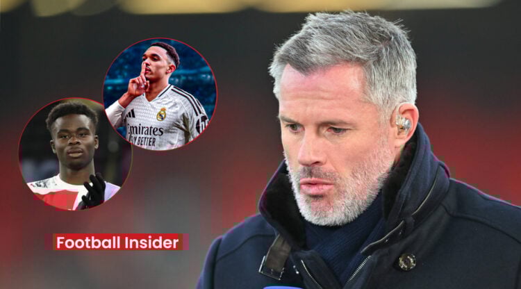 Jamie Carragher, Trent Alexander-Arnold, Bukayo Saka