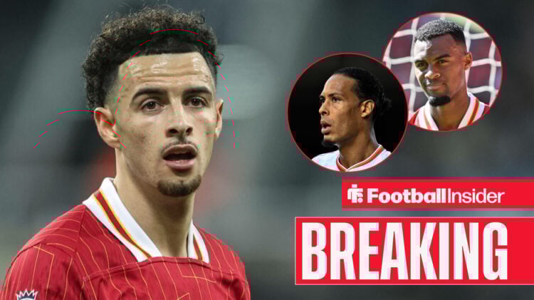 Curtis Jones Ryan Gravenberch Virgil van Dijk, Liverpool