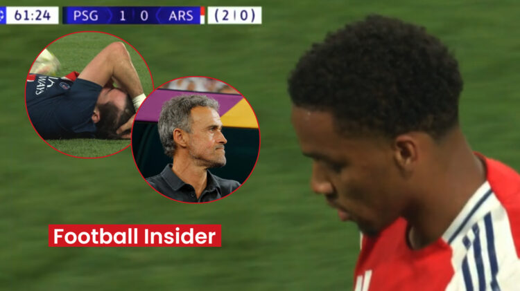Arsenal PSG Timber Enrique