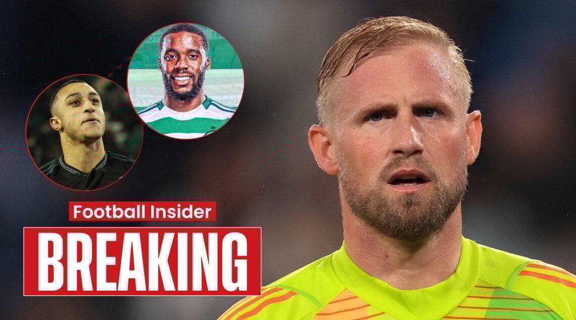 Kasper Schmeichel, Adam Idah, Jeffrey Schlupp, Celtic