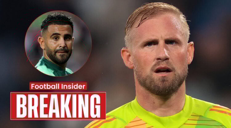 Kasper Schmeichel, Riyad Mahrez, Leicester City