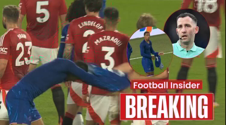Levi Colwill Rasmus Hojlund Chris Kavanagh, Chelsea Man United PGMOL