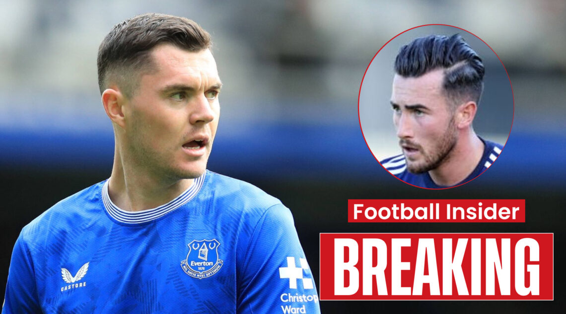Michael Keane Jack Harrison, Everton